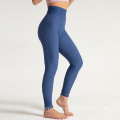 Calças de fitness listradas sem costura esportes femininos calças de quadril de alta cintura de bunda apertada Leggings de ioga do levantamento de bunda